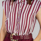 PALAZZO STRIPES VINO