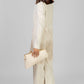 CONJUNTO BEIGE CON FLECOS
