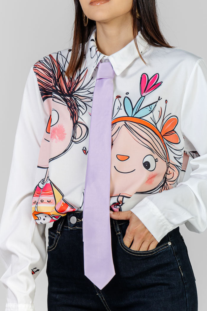 BLUSA ESTAMPADO ILUSTRATIVO