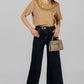 PANTALON WIDE LEG DENIM