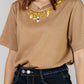 BLUSA BÁSICA CAMEL