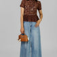 BLUSA ENCAJE CUELLO MAO