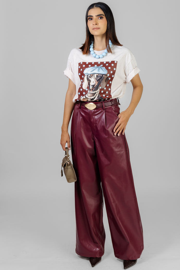 BLUSA ESTAMPADA DOGGIE BOINA