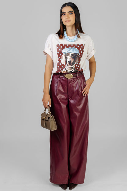 BLUSA ESTAMPADA DOGGIE BOINA
