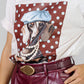 BLUSA ESTAMPADA DOGGIE BOINA