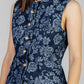CONJUNTO FLORAL AZUL