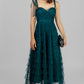 VESTIDO VERDE DE TUL