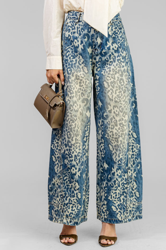 PANTALON ANCHO ESTAMPADO