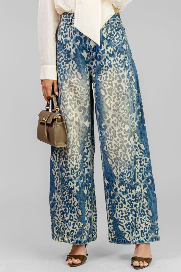 PANTALON ANCHO ESTAMPADO