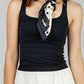 BLUSA BÁSICA TIRANTES NEGRA