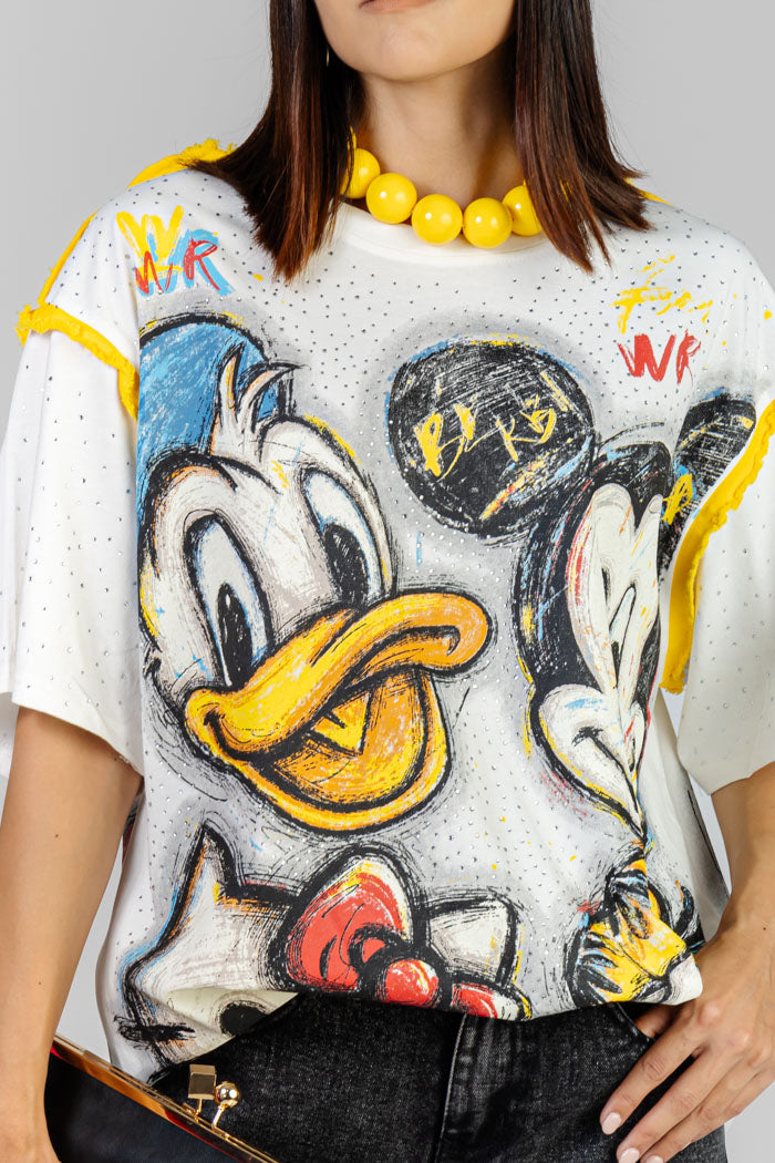 BLUSA ESTAMPADO CARTOON OVERSIZE