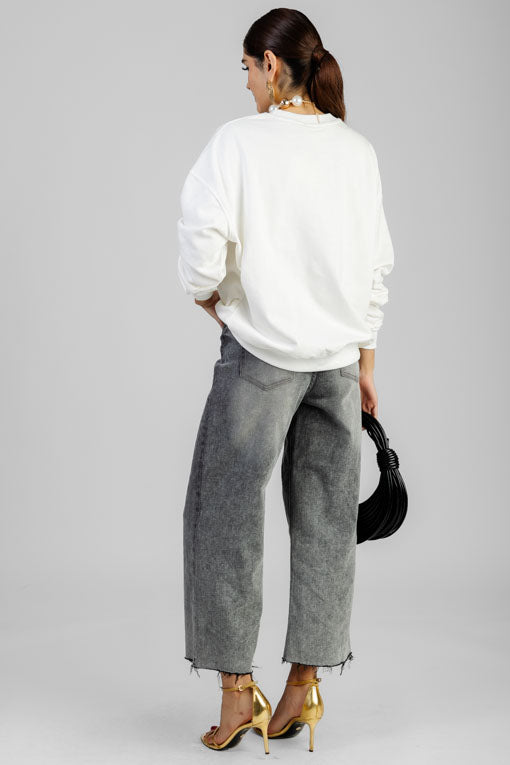 PANTALON MEZCLILLA GRIS