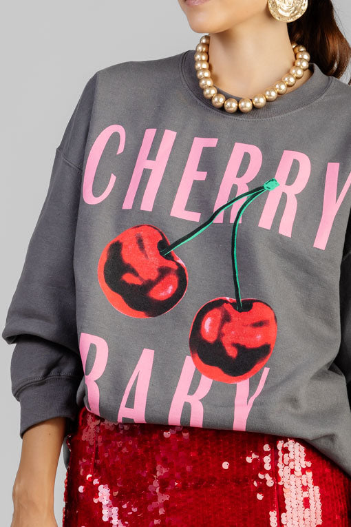 SUDADERA  CHERRY BABY