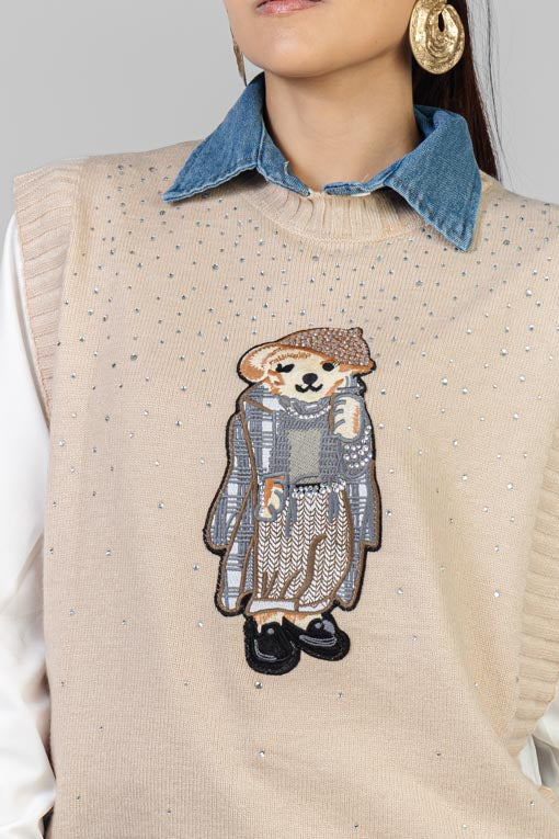 CAMISA CHALECO OSO