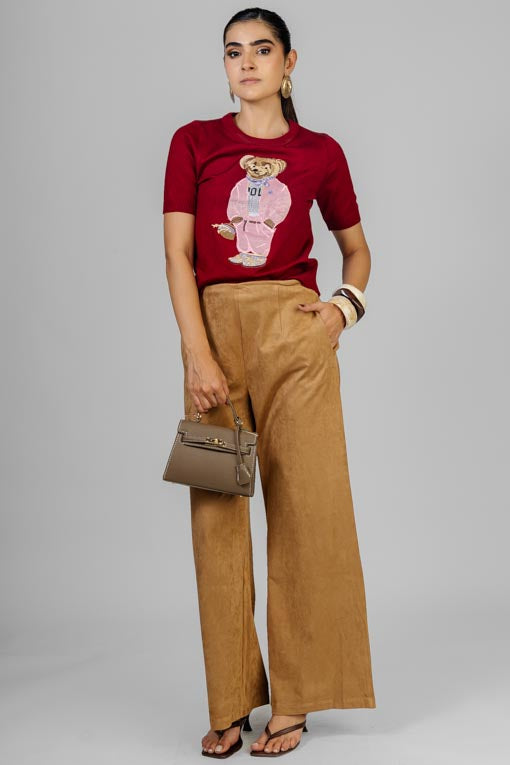 BLUSA OSO ROSA