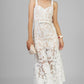 VESTIDO ENCAJE BLANCO FLORAL