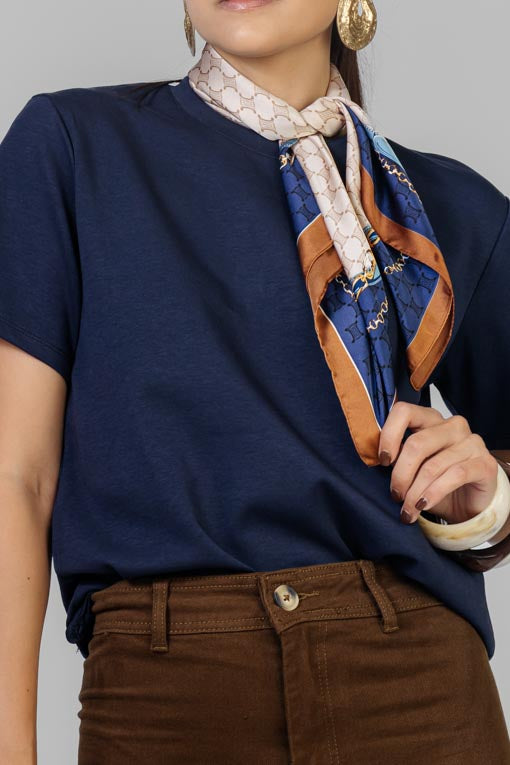 PLAYERA PAÑOLETA ESTAMPADA