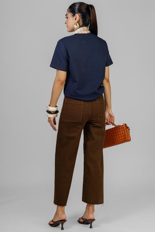 PLAYERA PAÑOLETA ESTAMPADA