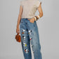 PANTALON DENIM CARTOON