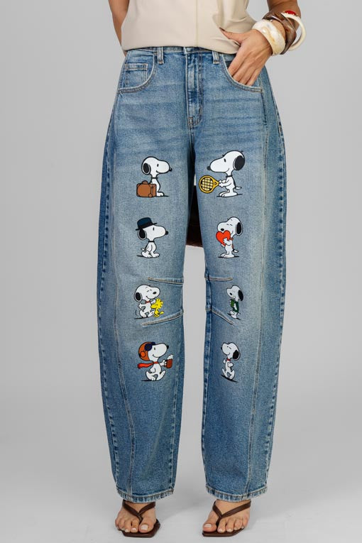 PANTALON DENIM CARTOON