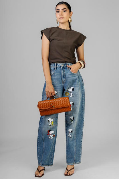 BLUSA FRUNCES COSTADO