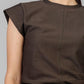 BLUSA FRUNCES COSTADO