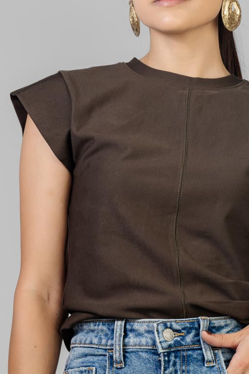 BLUSA FRUNCES COSTADO
