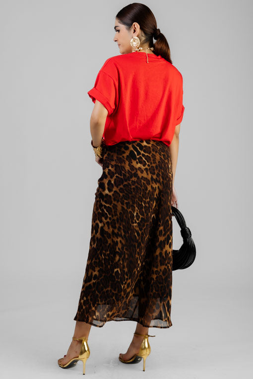 FALDA ANIMAL PRINT