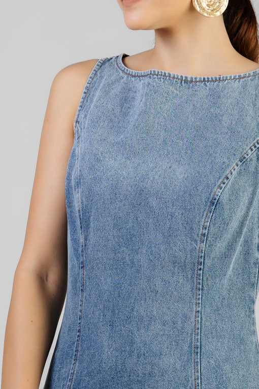 VESTIDO DENIM CHEMISE