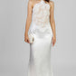 VESTIDO BLANCO LACE SATIN