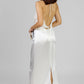 VESTIDO BLANCO LACE SATIN