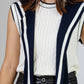 BLUSA ESTILO MARINERO TEJIDA