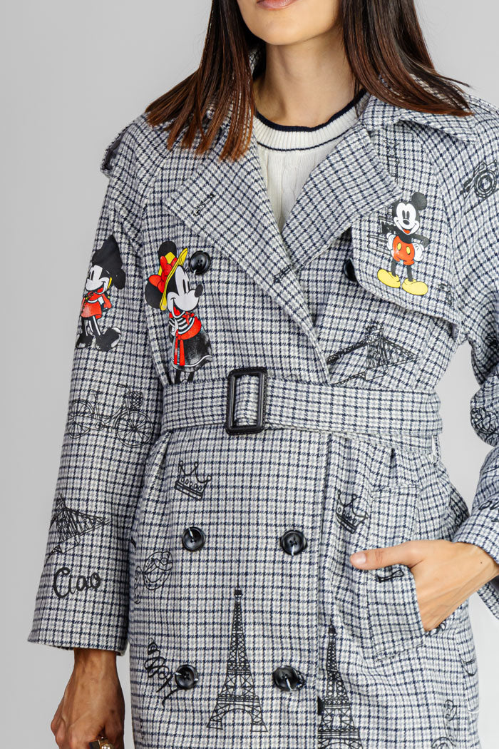 GABARDINA ESTAMPADO POP