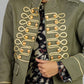 CHAQUETA MILITAR VERDE OLIVA