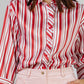 BLUSA A RAYAS ROJAS