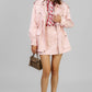 CONJUNTO ROSA CHAQUETA Y FALDA