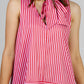 BLUSA ASÍMETRICA STRIPES LAZO