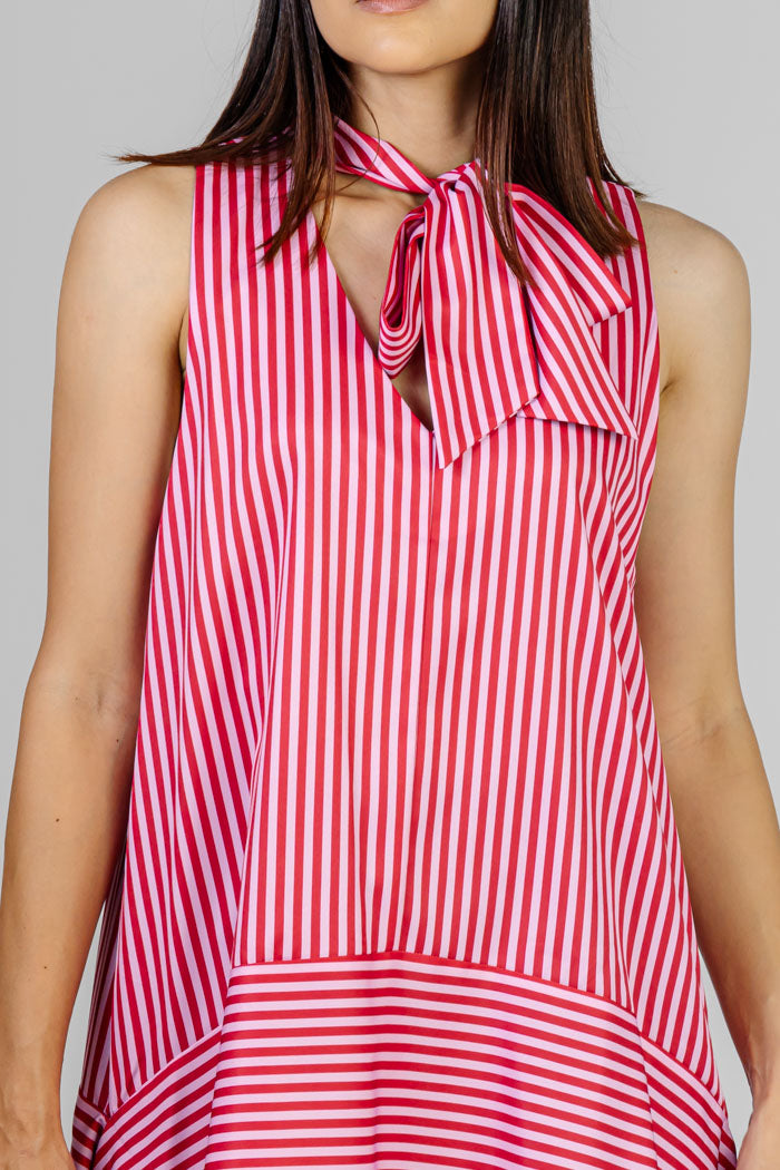 BLUSA ASÍMETRICA STRIPES LAZO