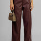 PANTALON RECTO VINO