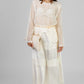 BLUSA EN ENCAJE BLANCO