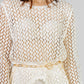 BLUSA EN ENCAJE BLANCO