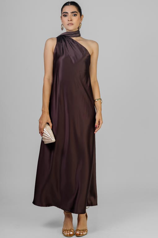 VESTIDO SATIN LAZADA