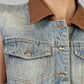 CHALECO DENIM HEBILLAS