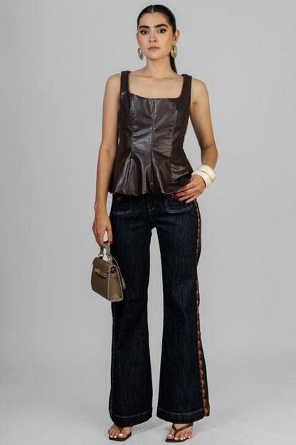 PANTALON FLORES COSTADO