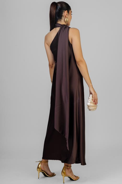 VESTIDO SATIN LAZADA