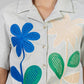 BLUSA ALGODON FLORES BORDADAS