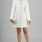 VESTIDO BOTONES PLATA