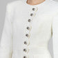 VESTIDO BOTONES PLATA