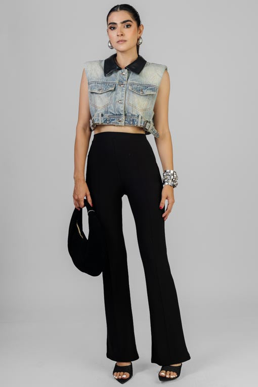 PANTALON LISO NEGRO