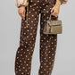 PANTALÓN ANCHO ESTAMPADO LUNAR